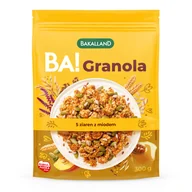 Płatki śniadaniowe i musli - Bakalland BA! Granola 5 ziaren z miodem 300 g - miniaturka - grafika 1