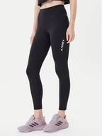 Odzież trekkingowa damska - adidas Legginsy Terrex Multi JF1266 Czarny Slim Fit - miniaturka - grafika 1