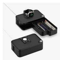 Uchwyty samochodowe do telefonów - Spigen S340 Uchwyt pasywny Smartwatch Czarny - miniaturka - grafika 1