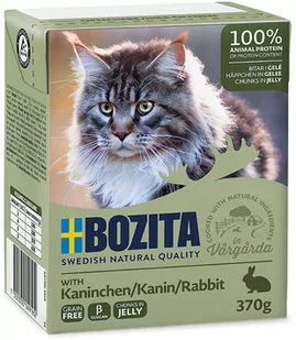 Zestaw Bozita w galarecie, 18 x 370 g - Królik - Mokra karma dla kotów - miniaturka - grafika 1