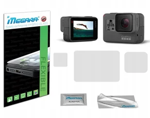 Szkło Hybrydowe Megara 3Szt Do Gopro 5 / 6 / 7 - Akcesoria do kamer sportowych - miniaturka - grafika 1