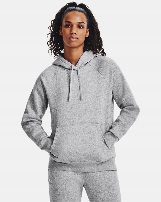 BLUZA DAMSKA NIEROZPINANA Z KAPTUREM UA Rival Fleece Hoodie XXL