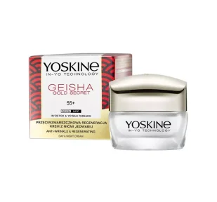 Yoskine Geisha Gold Secret Krem Na Dzień I Noc 55+ 50ml - Kremy do twarzy - miniaturka - grafika 1