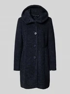 Płaszcze męskie - Płaszcz z kapturem i listwą guzikową model ‘STELLA’ - miniaturka - grafika 1