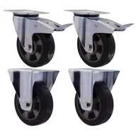 Meble modułowe i akcesoria - 23HALGE150K2 koło aluminium guma fi 150 wózek 4 SZT. / kolaksiaze - miniaturka - grafika 1