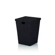 Kosze na bieliznę - Kela Alvaro - kosz na pranie, 40 × 40 × 52 cm, czarny, KE-23070 - miniaturka - grafika 1