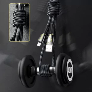 Joyroom Mermaid series kabel USB - Lightning 2,4A 2m czarny (S-2030K6) - Kable USB - miniaturka - grafika 4