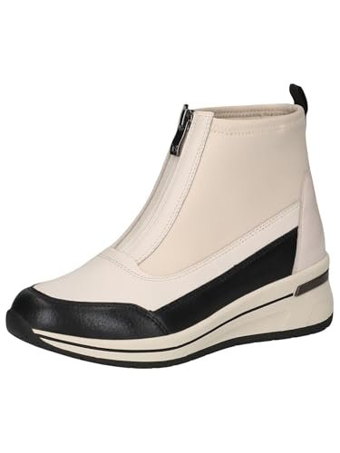 CAPRICE Damskie botki 9-25433-43, White Comb, 36 EU Weit