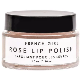 French Girl French Girl Rose Lip Polish Rose Lip Polish 30 ml - Peelingi i scruby do twarzy - miniaturka - grafika 1