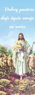 Ikony i obrazy sakralne - Baner na Boże Ciało "Dobry pasterz daje życie za swoje owce" 75x200 cm - miniaturka - grafika 1