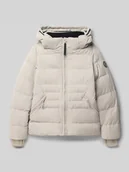 Kurtki i płaszcze dla dziewczynek - Kurtka pikowana z naszywką z logo model ‘MONYA’ - miniaturka - grafika 1