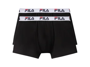FILA Bokserki męskie, 2 pary (Czarny, M) - Majtki męskie - miniaturka - grafika 1