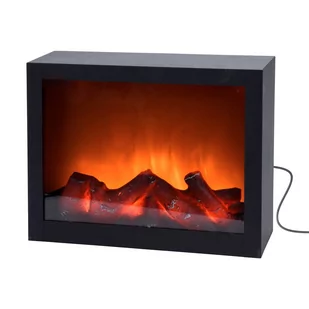 Home Styling Collection Kominek elektryczny LED dekoracja świąteczna 29 x 23 cm ADA100090 - Oświetlenie świąteczne - miniaturka - grafika 1