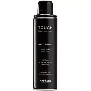 Artego Touch Hot Shot spray mocno utrwalający 250 ml 0165112 - Kosmetyki do stylizacji włosów - miniaturka - grafika 1