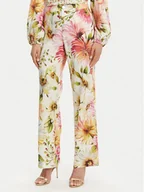 Spodnie damskie - Guess Spodnie materiałowe W5GB46 WG4G0 Kolorowy Regular Fit - miniaturka - grafika 1