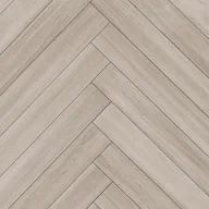 Panele podłogowe - Domino DESKA BAMBUS CHEVRON WHITE GREYLISH LAKIER PÓŁMAT UV 1-LAMELOWY 12X96X600 mm JODŁA - miniaturka - grafika 1