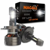 Żarówki samochodowe - ŻARÓWKI H4 LED CANBUS MAGALL KRONOS 36000LM 160W BARDZO MOCNE BIAŁE ŚWIATŁO - miniaturka - grafika 1
