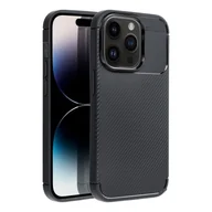 Etui i futerały do telefonów - OEM Futerał Carbon Premium do iPhone 12 / 12 Pro czarny - miniaturka - grafika 1