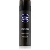 Kosmetyki do golenia - Nivea Men Deep Clean żel do golenia 200 ml dla mężczyzn - miniaturka - grafika 1