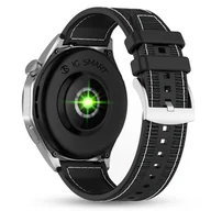 Akcesoria do smartwatchy - PASEK NYLONOWY 22mm - CZARNY - miniaturka - grafika 1