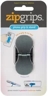 Uchwyty samochodowe do telefonów - ZipGrip uchwyt na palce do telefonu Czarne kropki - miniaturka - grafika 1