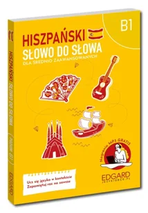 Hiszpański Słowo do słowa. Dla średnio zaawansowanych. Poziom B1. Słowo do słowa - Opracowanie zbiorowe - Filologia i językoznawstwo - miniaturka - grafika 1