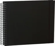 Albumy fotograficzne - Album na zdjęcia Uni Maxi Mucho czarne karty czarny - miniaturka - grafika 1