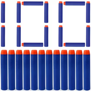 NERF, N-strike, strzałki do wyrzutni, 100 sztuk - Zabawki militarne - miniaturka - grafika 1