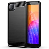 Etui i futerały do telefonów - Hurtel Carbon Case elastyczne etui pokrowiec Oppo A73 czarny - miniaturka - grafika 1