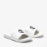 Klapki i japonki męskie - Męskie Klapki TIMBERLAND PLAYA SANDS SPORTS SLIDE TB0A24WN1001 – Biały - miniaturka - grafika 1