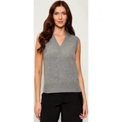 Kamizelki damskie - Weekend MaxMara Kaszmirowa kamizelka CARLOS | Regular Fit - miniaturka - grafika 1