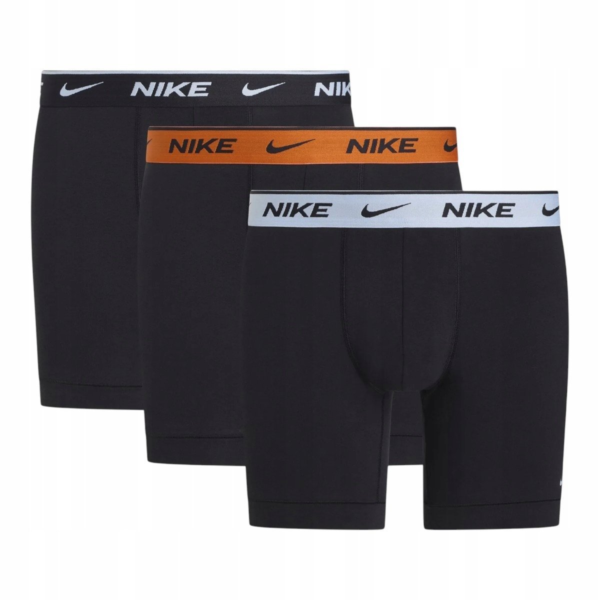 NIKE BOKSERKI MĘSKIE MAJTKI TRUNK 3PK CZARNE r.XL