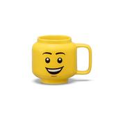 Kubki dla dzieci - Żółty ceramiczny kubek dla dzieci 255 ml Head – LEGO® - miniaturka - grafika 1