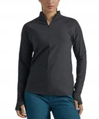 Bluzy damskie - Bluza ATG Wrangler LAYERING KNIT 112338792 WB7JIXX6B Jet Black XS - miniaturka - grafika 1