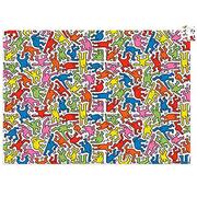 Puzzle - Vilac- Puzzle 1000 elementów Keith Haring, 9225, Wielokolorowy - miniaturka - grafika 1