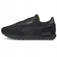 Sneakersy męskie - Buty męskie sportowe Puma Future Rider Play 371149 25 sneakersy czarne 43 - miniaturka - grafika 1