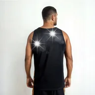 Kimona, stroje i obuwie - TANK TOP BOKSERSKI MĘSKI NA TRENING SIŁOWNIA FITNESS SREBRNY DBX Bushido M - miniaturka - grafika 1