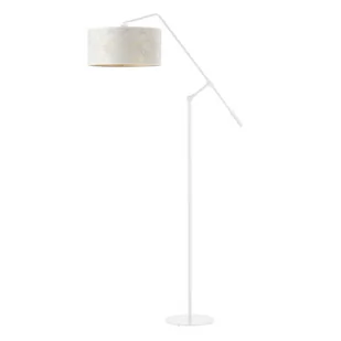 Regulowana lampa podłogowa LIBERIA MARMUR, biały - Lampy stojące - miniaturka - grafika 1