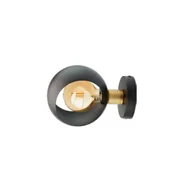 Lampy ścienne - Dekoracyjna, czarno-złota lampa ścienna do holu TK 2744 z serii CYKLOP  - miniaturka - grafika 1