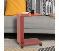 Ławy i stoliki kawowe - Stół składany 65x35 cm czerwony - miniaturka - grafika 1