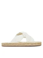 Espadryle damskie - EMU Australia Espadryle Rowley W13169 Biały - miniaturka - grafika 1