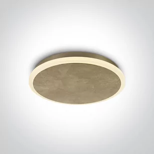 Ismena plafon LED okrągły mosiądz 62112/BS/W OneLight - Lampy sufitowe - miniaturka - grafika 1