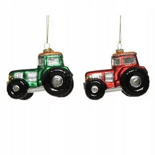 Zawieszka Na Choinkę Świąteczna Traktor 7 Cm - Bombki - miniaturka - grafika 1