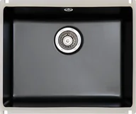 Zlewozmywaki - Zlew ceramiczny SONRA LAGOS 500-U BLACK (70 czarny mat) - miniaturka - grafika 1