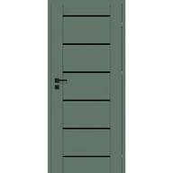 Drzwi wewnętrzne - Drzwi wewnętrzne pokojowe Naos oliwka nero 90 prawe Classen - miniaturka - grafika 1
