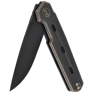Nóż składany WE Knife Navo Bronze / Black Titanium, Black Stonewashed CPM 20CV by Ostap Hel (WE22026-3) - Noże - miniaturka - grafika 4