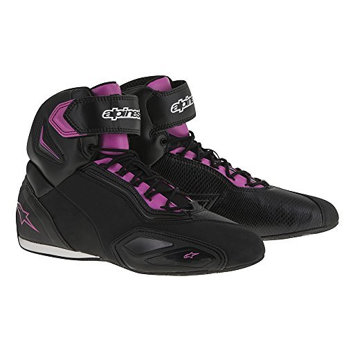 Alpinestars 2.51042E+11 buty motocyklowe, czarne/fuksja, 40