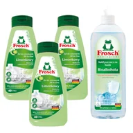 Środki do zmywarek - Limonkowy żel do mycia naczyń w zmywarkach Nabłyszczacz na bazie Bioalkoholu Zestaw - środek do zmywania - miniaturka - grafika 1