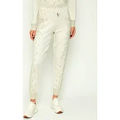 Spodnie damskie - Liu Jo Sport Spodnie dzianinowe | Slim Fit - miniaturka - grafika 1