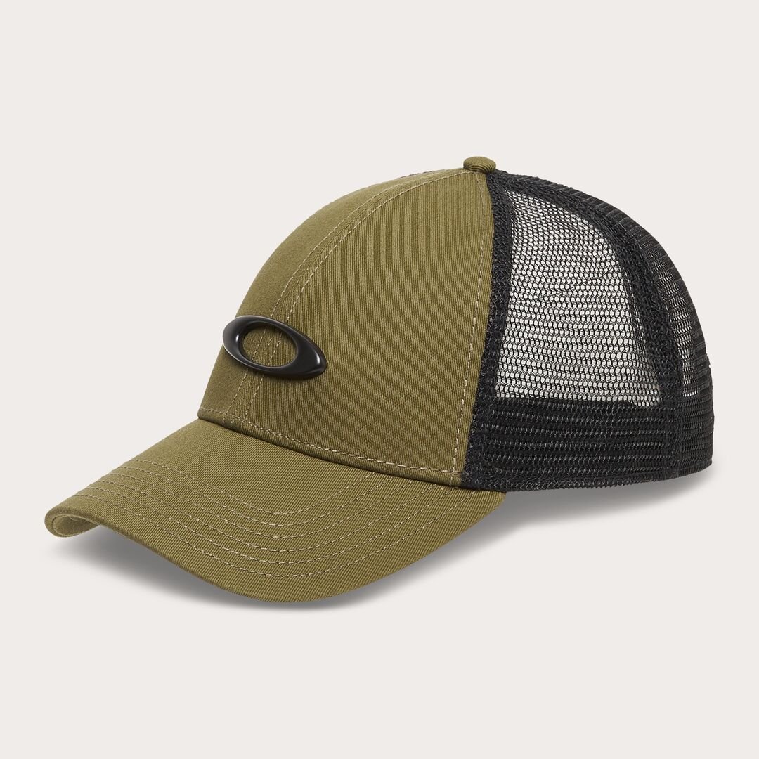 Czapka z daszkiem unisex Oakley TRUCKER ELLIPSE zielona FOS900005-7CE